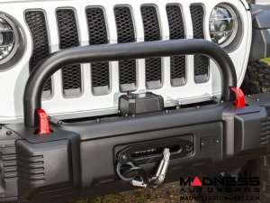 Jeep Gladiator Spartacus Bumper Overrider - Tubular Steel Jeep Gladiator Spartacus Bumper Overrider - Tubular Steel